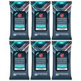 thumbnail image 2 of 6 Packs Men's Deodorant Wet Wipes Cleaning Cloths Moist Towelette Fresh 180 Ct, 2 of 3