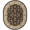 thumbnail image 2 of Safavieh Chelsea Raeburn Oriental Area Rug, Black, 7'6" x 9'6" Oval, 2 of 8
