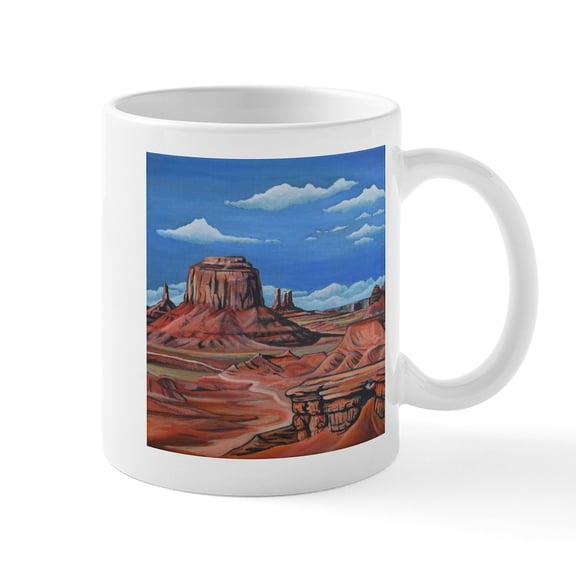 CafePress - Monument Valley (John Ford Point) 11 Oz Ceramic Mu - 11 oz Ceramic Mug - Novelty Coffee Tea Cup