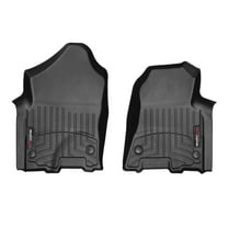 WeatherTech Custom Fit FloorLiners compatible with Ram Truck 1500 TRX, Ram Truck 1500, Ram 1500 TRX, Ram 1500 - 1st Row (Driver & Passenger), Black