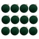 thumbnail image 3 of 12 Pcs Velvet Christmas Balls Flocked Christmas Tree Ball Ornaments Plastic Balls Xmas Decorative Hanging Ornaments Christmas Tree Decoration.36 Inch, 3 of 5