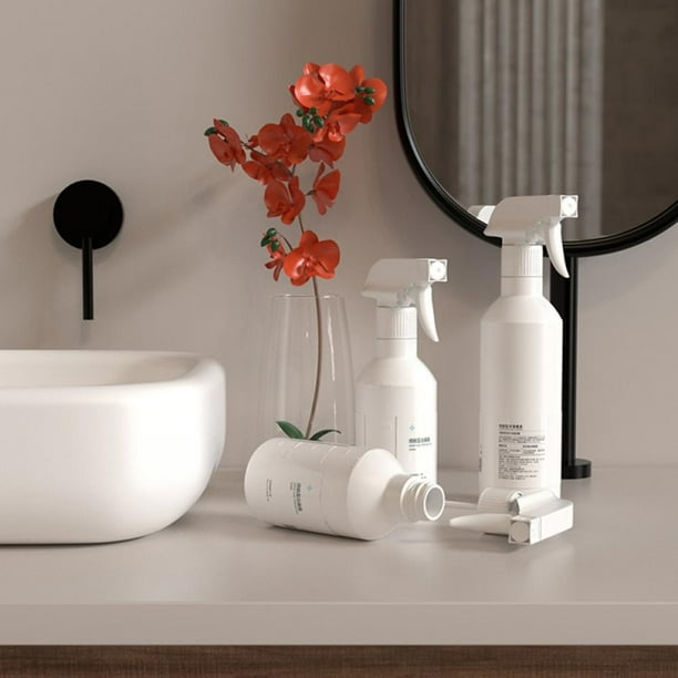 Spray Bottle Recyclable Portable White Beautiful for Disinfectant
