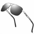thumbnail image 4 of Mens Photochromic Polarized Sunglasses UV400 Pilot Sport Driving Outdoor Glasses, 4 of 10