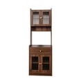 thumbnail image 6 of Topcobe Kitchen Pantry Hutch Storage Cabinet - Freestanding Buffet with Microwave Stand & Drawers for Farmhouse Decor, Modern Furniture, 6 of 16