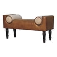 thumbnail image 4 of JERFIT Solid Wood Chester Buffalo Bench, 4 of 8