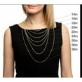 thumbnail image 3 of Rope Chain in 18k Yellow Gold Rope Chain 3MM 20" MEN WOMEN Gift Necklace, 3 of 4