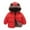 Red, variant on PINQI Kids Cartoon Snowsuit Toddler Boys Girls Winter Coat Bear Ears Hooded with Pocket Jacket Two 𝑺𝒊𝒅𝒆𝒅 Wear Thicken Windproof Zipper Warm Outwear