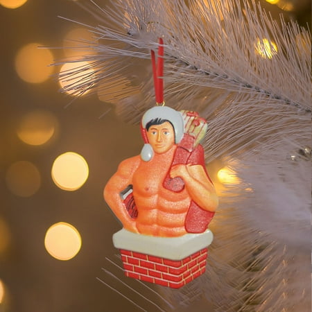 

Veki Resin Decoration Christmas Memorial Santa Pendant Pendant Crafts Inkjet Decoration & Hangs Decorative Chains for Hanging Lights