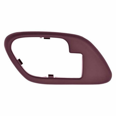 Chevy Pickup Door - Parts N Go 1995-2002 Chevy Pickup Door Handle Bezel Interior Burgundy Trim Passenger Side Right Hand RH Front/Rear - 15708086, GM1358100