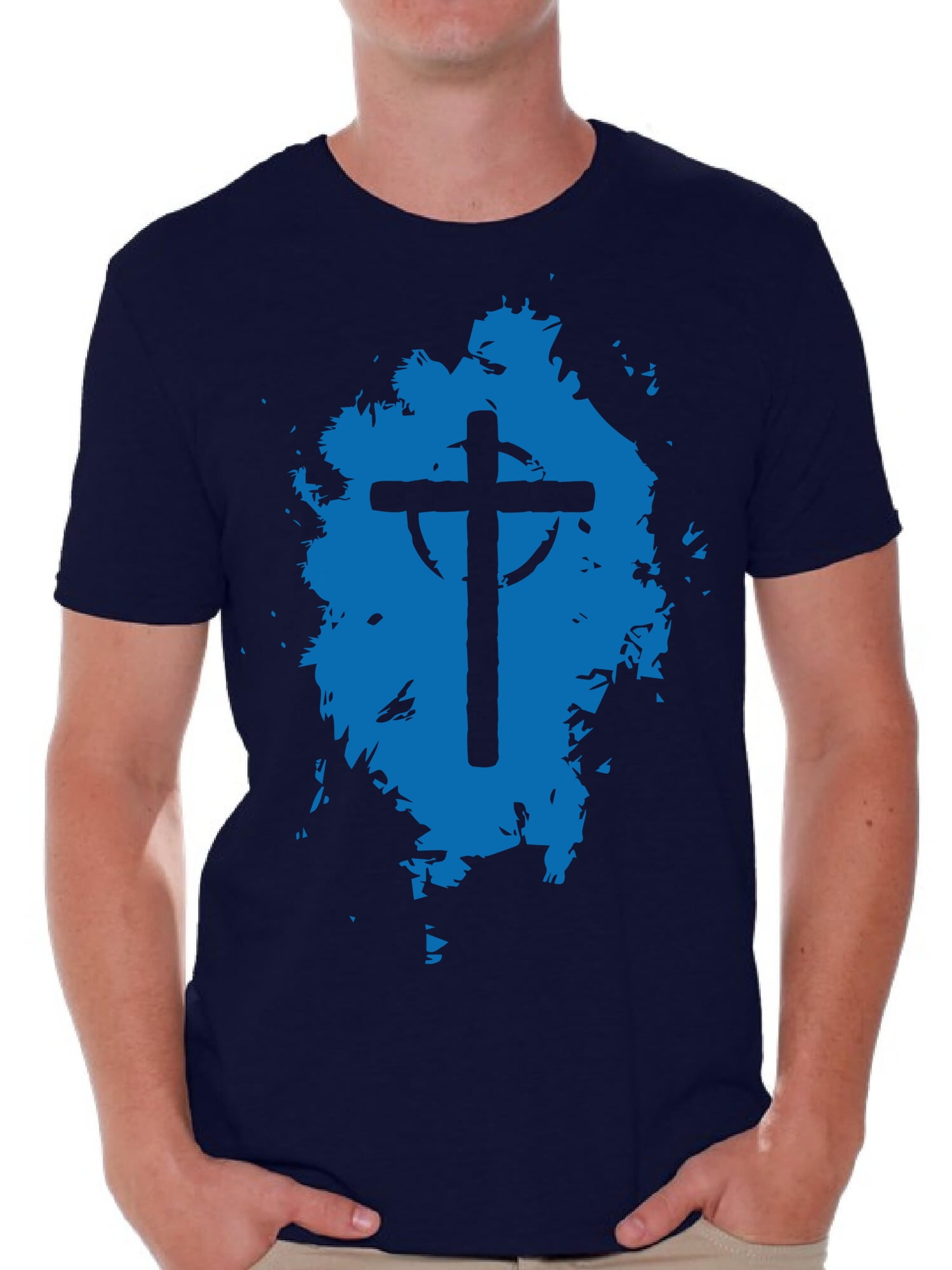 Awkward Styles - Awkward Styles Cross Shirt for Men Christian Mens ...