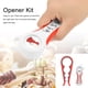 thumbnail image 1 of Abridor de tarros, kit de abridor de botellas de tarro, herramienta de cocina multifuncional, verdadera excelencia, 1 of 8