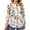 White, variant on TQWQT Plus Size Tops for Women Fall Loose Fit Flowy Tunics Long Sleeve Crewneck Floral Print Blouses 4x-5x Casual Tunic Tops Black 5XL