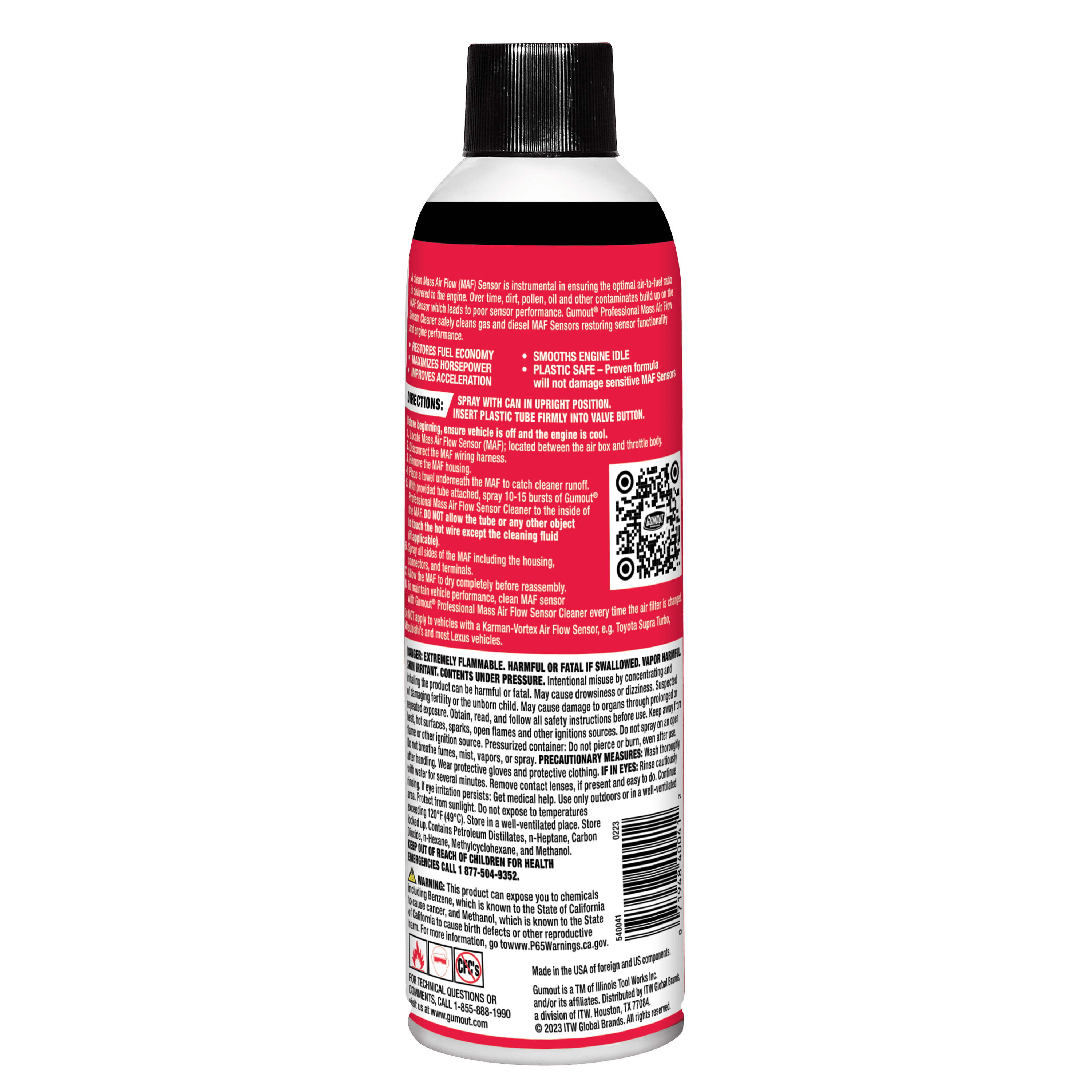 Gumout 540041 Mass Air Flow Sensor Cleaner 11oz - Walmart.com