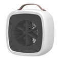 thumbnail image 2 of Portable Heater,Portable Fan Heater Air Warmer Living Room,PTC Ceramic Heating Tools Bedroom Office Desk,Winter Warm Space Electric Heater Thermostat,Household Space Heater Energy Saving White Zulema Calefactor portátil, 2 of 8