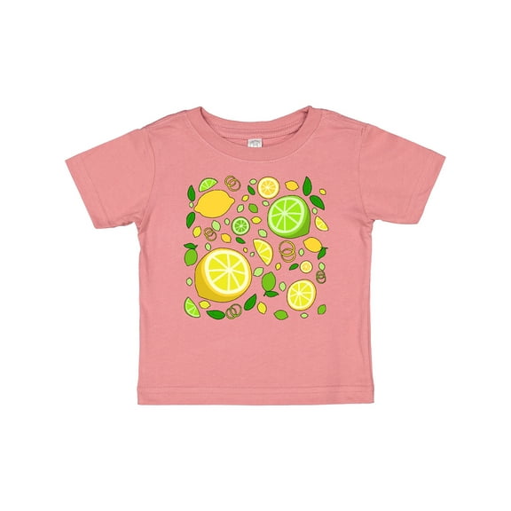 Inktastic Lots of Lemons and Limes- citrus fun Boys or Girls Baby T-Shirt