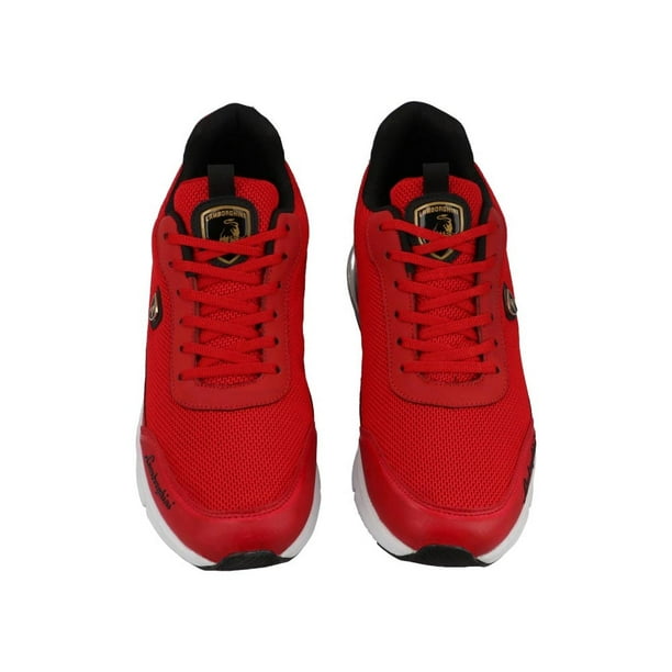 Tenis Hombre Deportivos Lamborghini 5065 Rojo