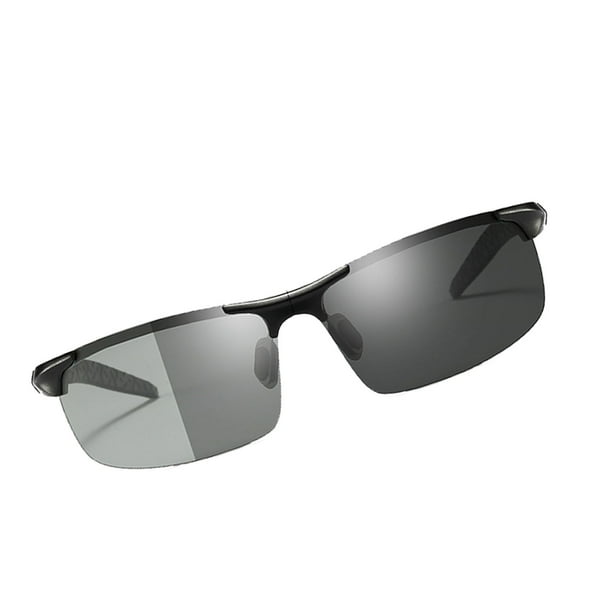 Gafas de sol de día y noche, gafas de sol para conducir, gafas de sol para hombre que cambian de color, gafas de sol para conducir, integración perfecta