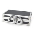 thumbnail image 2 of NK Aluminum Hard Case Briefcase Toolbox Storage Box Case Black Carrying Case, 2 of 6