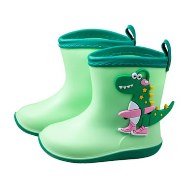 XIYON Toddler Rain Boots Non Slip Lightweight Short Ankle Boots For Boys Girls Toddler Outdoor Play Daily Wear 2-3 Years