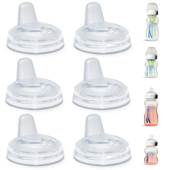 Tetinas de Pico Antiderrame BelBeyo para Biberones de Cuello Ancho Dr. Brown's