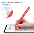 thumbnail image 4 of Silicone Case For Apple Pencil 2 Cradle Stand Holder For i-Pad Pro Stylus Pen Protective Cover red, 4 of 8