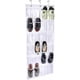 thumbnail image 1 of Práctico organizador de zapatos para colocar sobre la puerta de vinilo para lavandería con 24 bolsillos reforzados: solución de almacenamiento de zapatos sin esfuerzo para ahorrar espacio., 1 of 5
