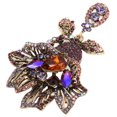 thumbnail image 4 of Petal Brooch Pin, Elegant Alloy Flower Pin Exquisite  For Party, 4 of 8