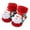 Red, variant on Wancir Baby Booties Cozy Fleece Slippers Soft Baby Shoes With Gripper Soles, Winter Warm Infant Newborn Crib Sock Shoes First Walkers