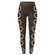 thumbnail image 2 of MKLEKYY Conjunto deportivo mujer Leggings para mujer 2024 Leggings de entrenamiento Pantalones con estampado navideño de bloques de color Leggings elásticos suaves, 2 of 4