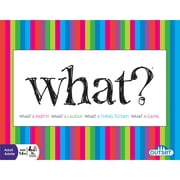 What? - Party Game by Outset Media, Answer Silly Questions & Guess Who Said What, Game Night For Groups Ages 14+