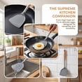 thumbnail image 3 of Unique Bargains Kitchen Utensil, Heat-Resistant Spatula for Flipping Gray-A 13.8x3.9 in, 3 of 5