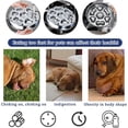 thumbnail image 4 of Katieovy Slow Feeder Dog Bowls,Double Sided Design Stainless Steel Dog Bowls,Round Non-Slip Dog Food Bowl, 4 of 6