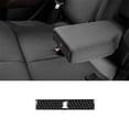 thumbnail image 1 of Real Bright Soft Car Interior Carbon Fiber Sticker DecorationCarbon Fiber Interior Rear Center Armrest Cupholder Cover For Fiat 500LAuto Car Protection Interior Accessories, 1 of 8