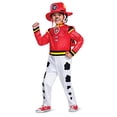 thumbnail image 1 of Disfraz de Marshall de Paw Patrol con Gorro y Mono para Niños, Atuendo de Personaje de la Película Paw Patrol con Insignia, Talla Pequeña para Niños (2T), 1 of 3