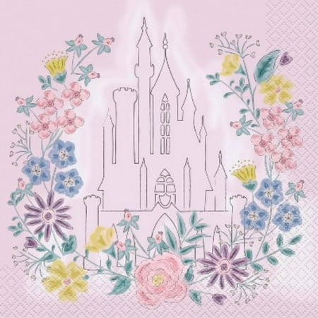 Princess 16ct Paper Party Lunch Napkins