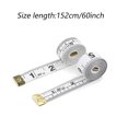 thumbnail image 2 of Measuring Tape 4 Pack, Tape Measure for Body Double Scale Measurement Tape for Sewing, Body, Tailor 150 cm/60 Inch, 2 of 5