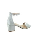 thumbnail image 2 of Nataly-06 Open Toe Ankle Strap Buckle Low Chunky Heels Causal Sandals Shoes, 2 of 2