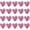 Rose Red, variant on 22Pcs Fridge Magnets,Cute Love Heart Decorative Magnets, Refrigerator Magnets for Whiteboard Cabinet Locker,Strong Holding Power,Rose red