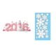 thumbnail image 2 of Pegatinas navideñas de copos de nieve para ventana 2026 | Calcomanías navideñas de PVC extraíbles con diseños de muñecos de nieve y árboles de Navidad | Película transparente festiva para decoración, 2 of 4