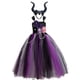 thumbnail image 1 of Vestido de Cosplay de Halloween para niñas, traje de bruja negra de lujo, tutú de glamour, vestido de baile para niños, ropa para niños Fivean unisex, 1 of 2
