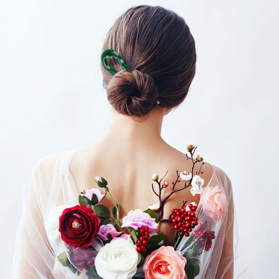 TOYMYTOY 3Pcs Elegant French Hair Pins Strong Pc Material Hair Accessories for Daily Wear