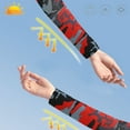thumbnail image 2 of Cycling Sunscreen Sleeve Sports Outdoor Cycling Arm Protector Comfortable Breathable Ice Silk Sleeve, 2 of 4