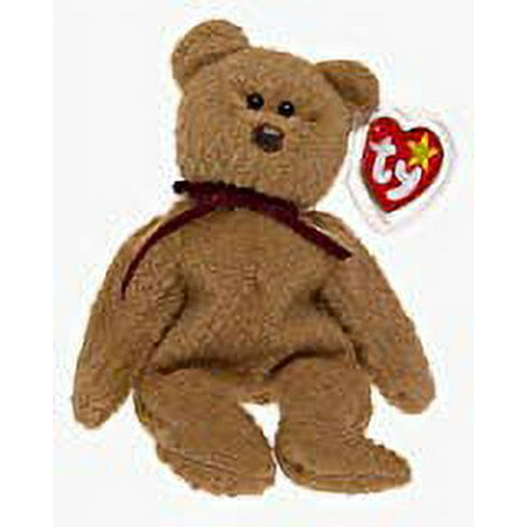 Curly beanie baby value deals with tag