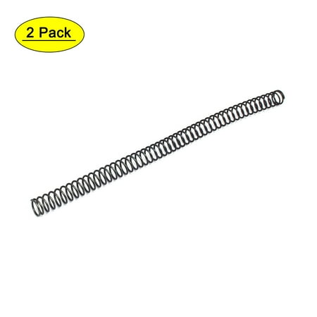 

1.6mmx16mmx305mm Manganese Steel Compression Springs Black 2pcs