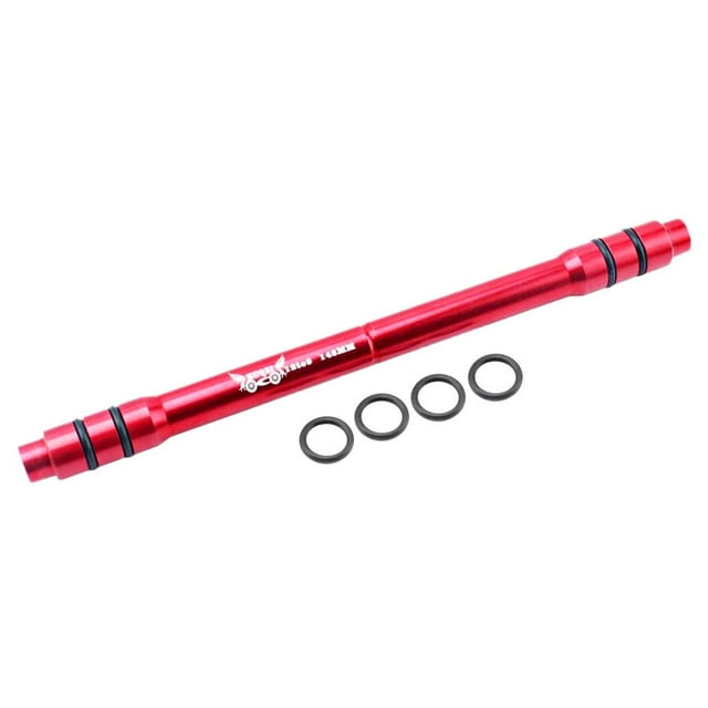 jinwen Axe de Tube de 12mm à 9mm avec Moyeu Traversant pour Libération Rapide Dérailleur Traversant 148mm Rouge