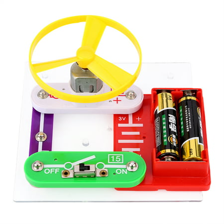 Virhuck W-35 Funny Electronics Discovery Kit Science Educational Toy Smart DIY Block (Best Diy Electronic Kits)