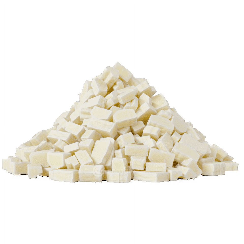 Cocoläat White Chocolate Chunks | 600 Count Size | Resealable Stand Up Pouch | 12 Ounces