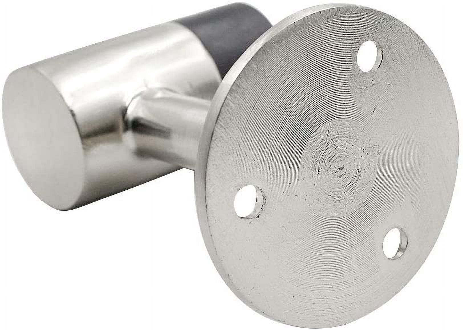 3 Inch / 75mm Heavy Duty Floor Stop, Door Stopper Stainless Steel Brushed Nickel - Pack of 1