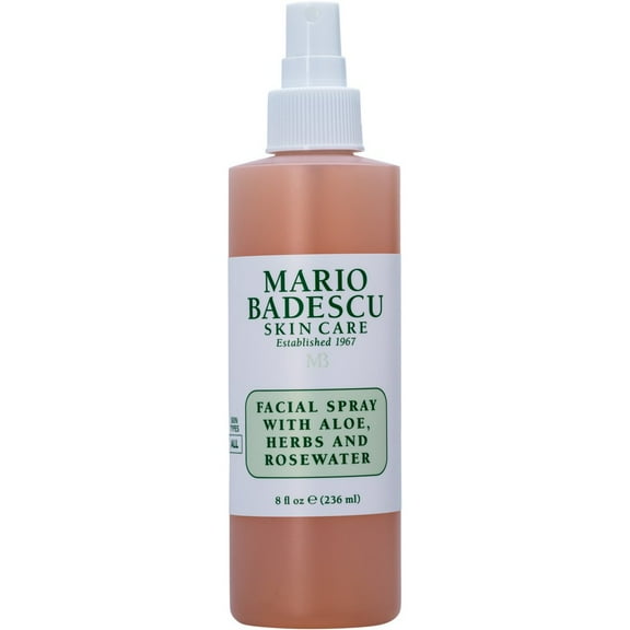 Mario Badescu Facial Spray Skin Care Toner with Aloe Herbs and Rosewater, 2 fl oz