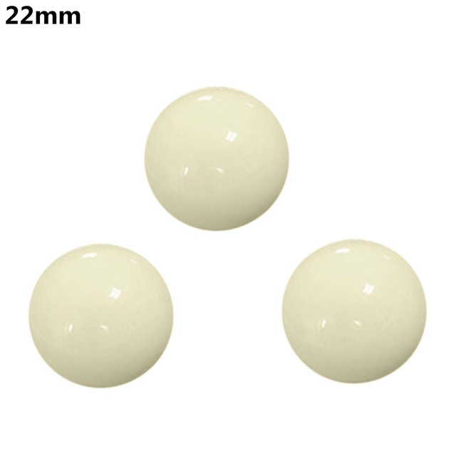 3 uds bola de ruleta rusa Casino juego de ruleta Bola de repuesto Bola de resina 22mm